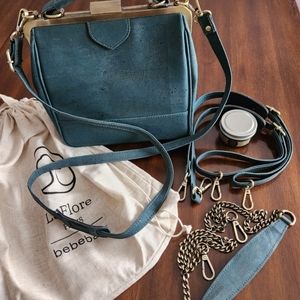 Bebebark - Convertable Crossbody / Handbag / Backpack by Laflore Paris